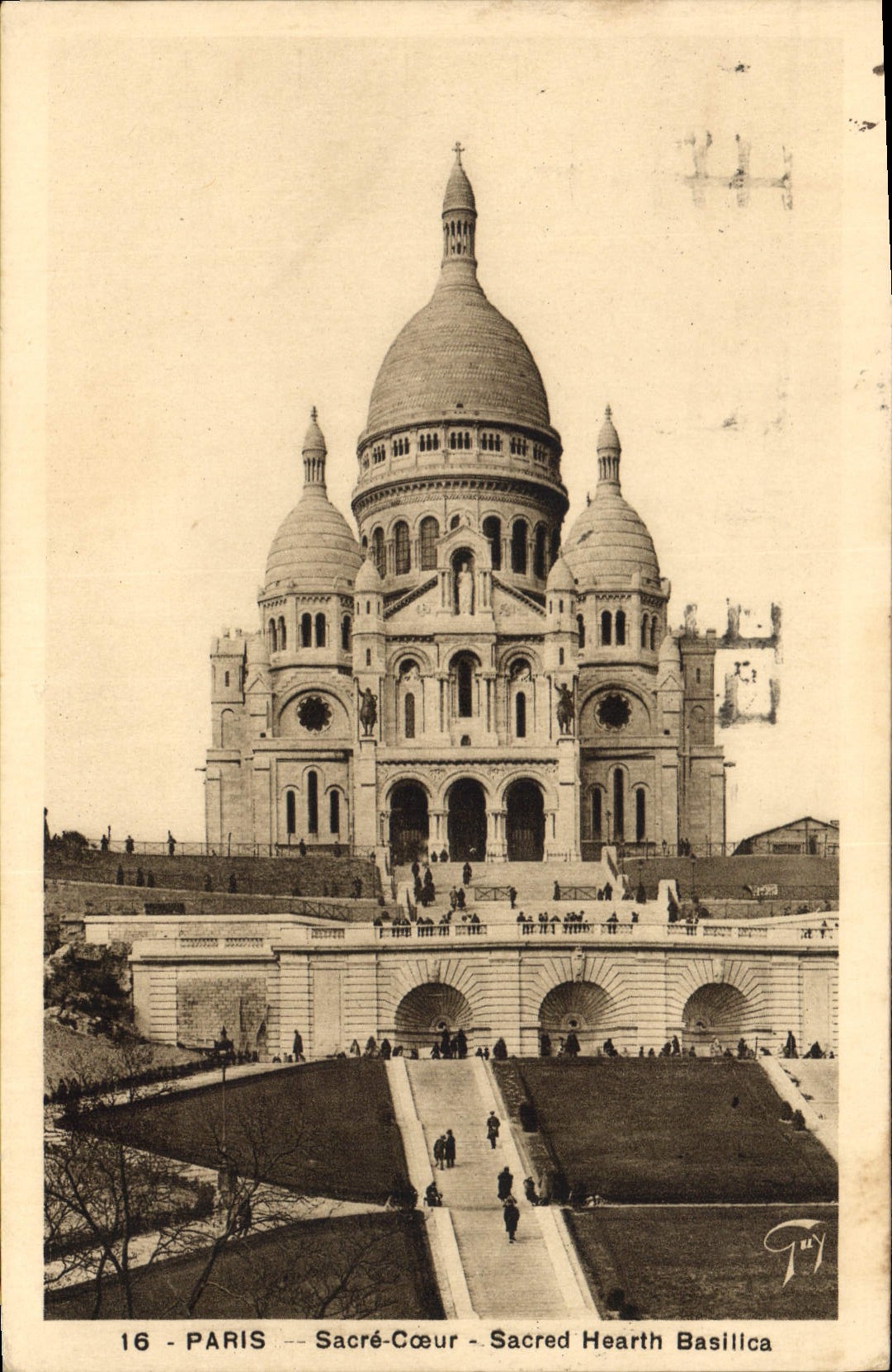CPA Paris Sacre Coeur 