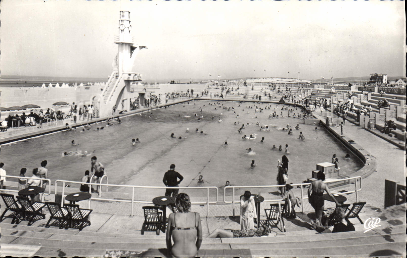 CPA Le Touquet Paris Plage La Piscine 