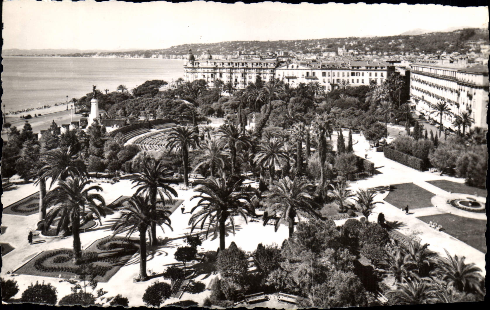 CPA Nice Les Jardins Albert Le Theatre de Verdure