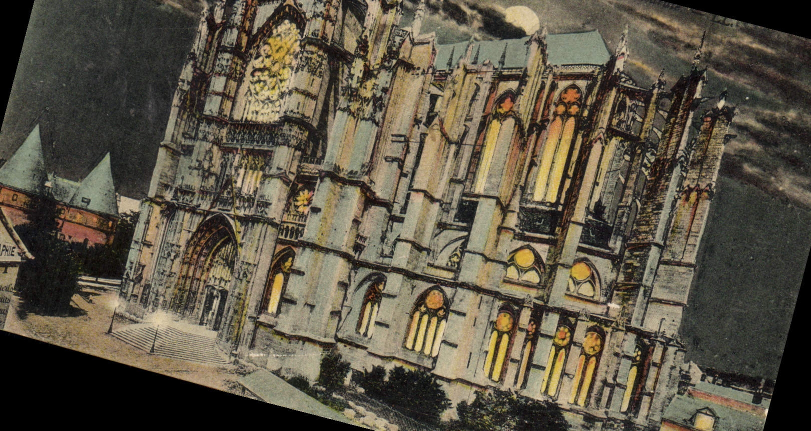 CPA Beauvais La cathedrale