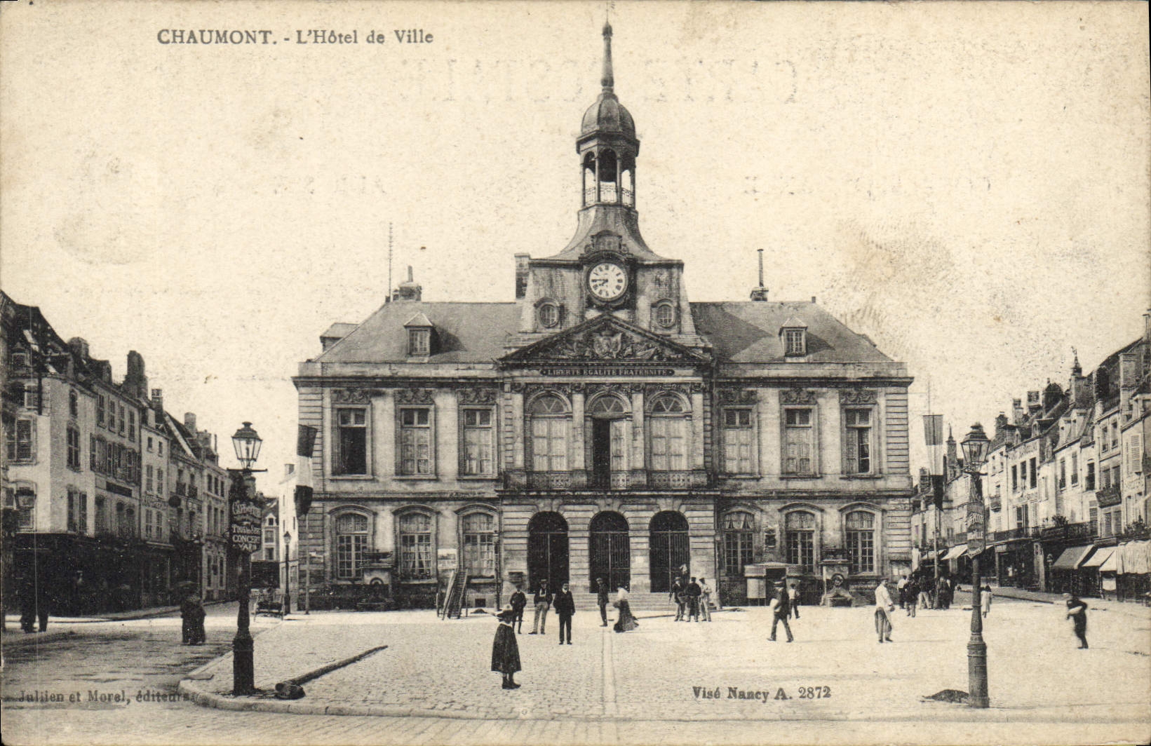 CPA Chaumont L'Hotel de Ville 