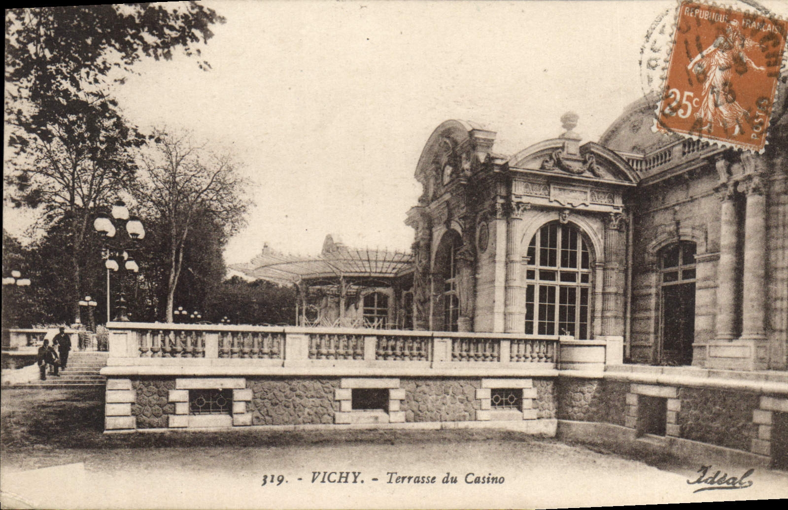 CPA Vichy Terrasse du Casino 