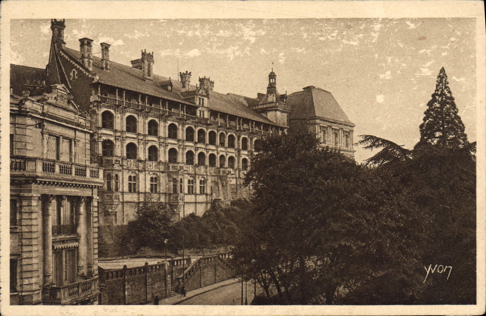 CPA Chateau de Blois Aile Francois 
