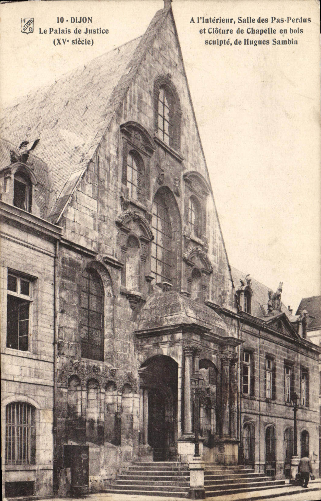 CPA Dijon Le PAlais de Justice 