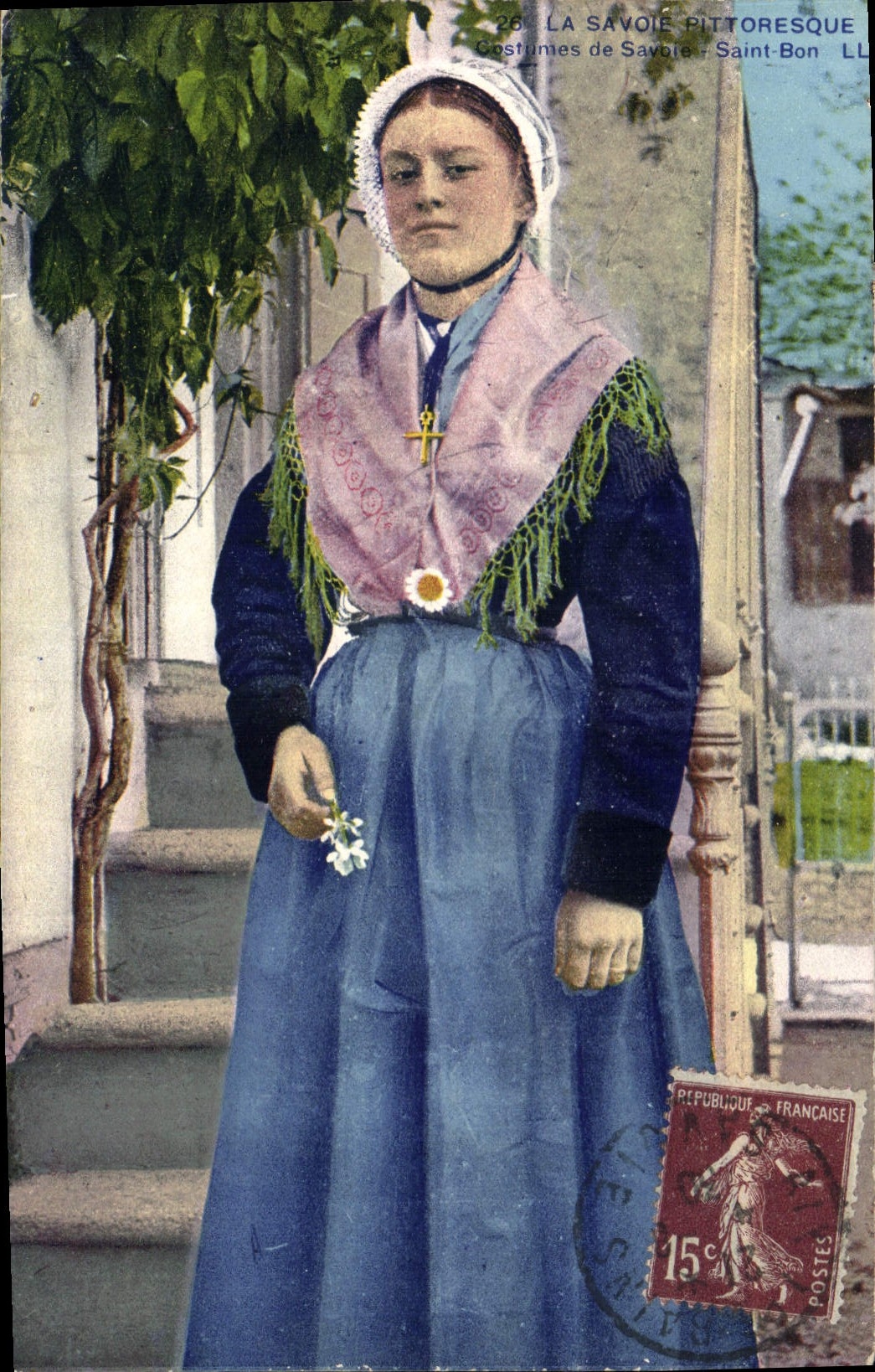 CPA La Savoie Pittoresque Saint Bon Folklore