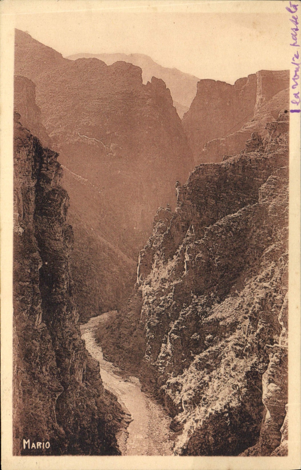 CPA Route des Alpes 
