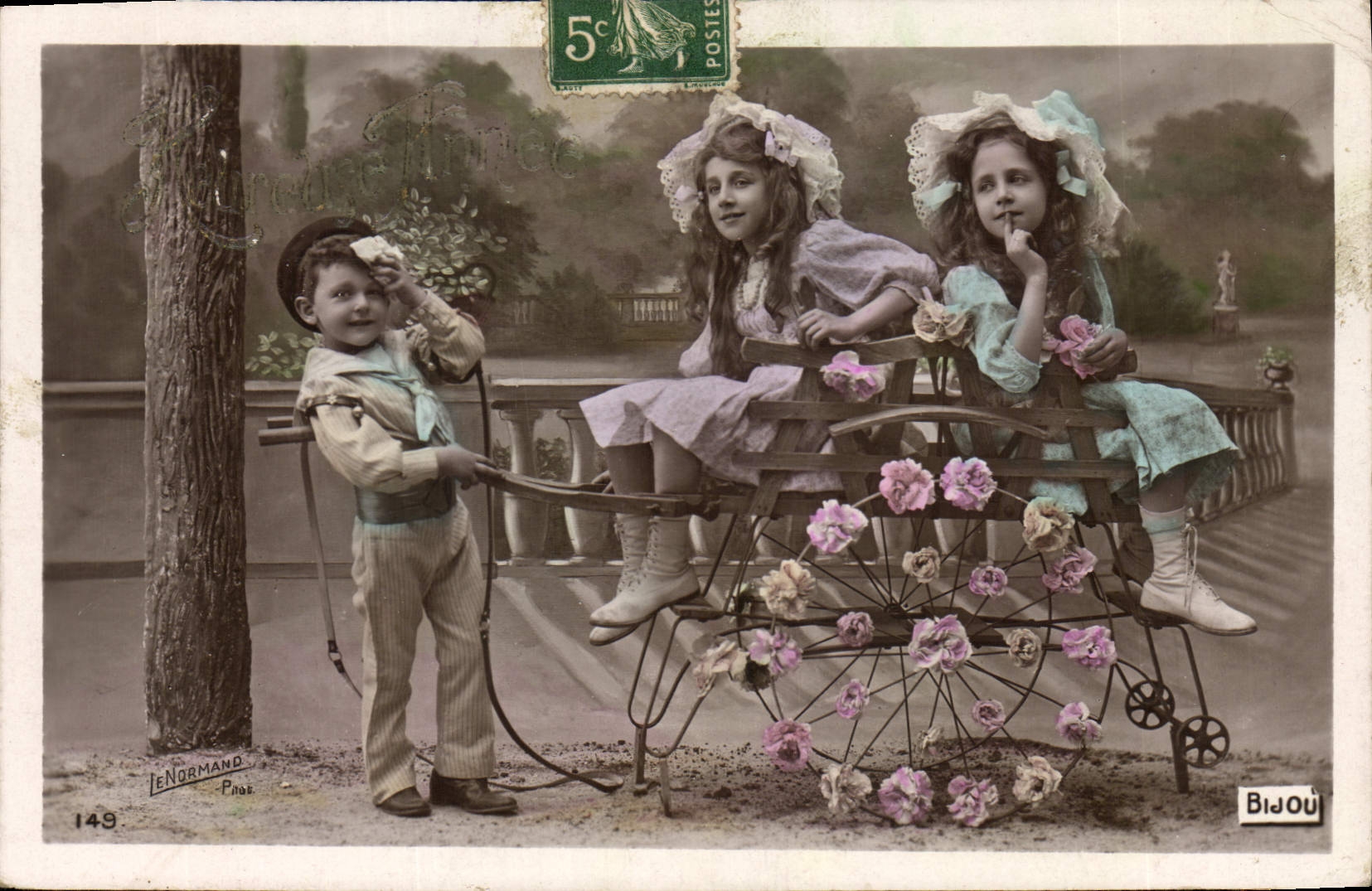 CPA Fantaisie Enfants