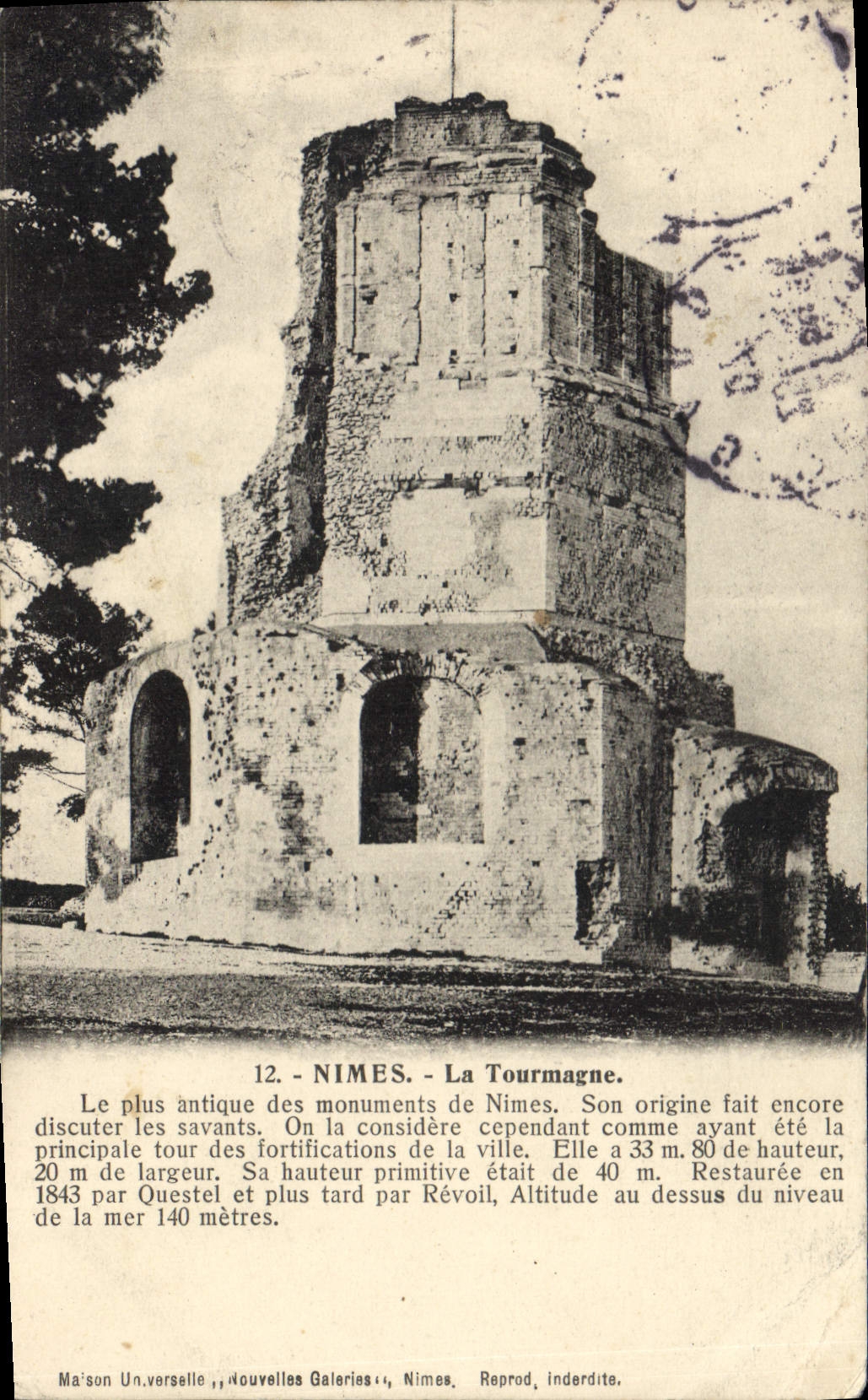 CPA Nimes La Tourmagne 