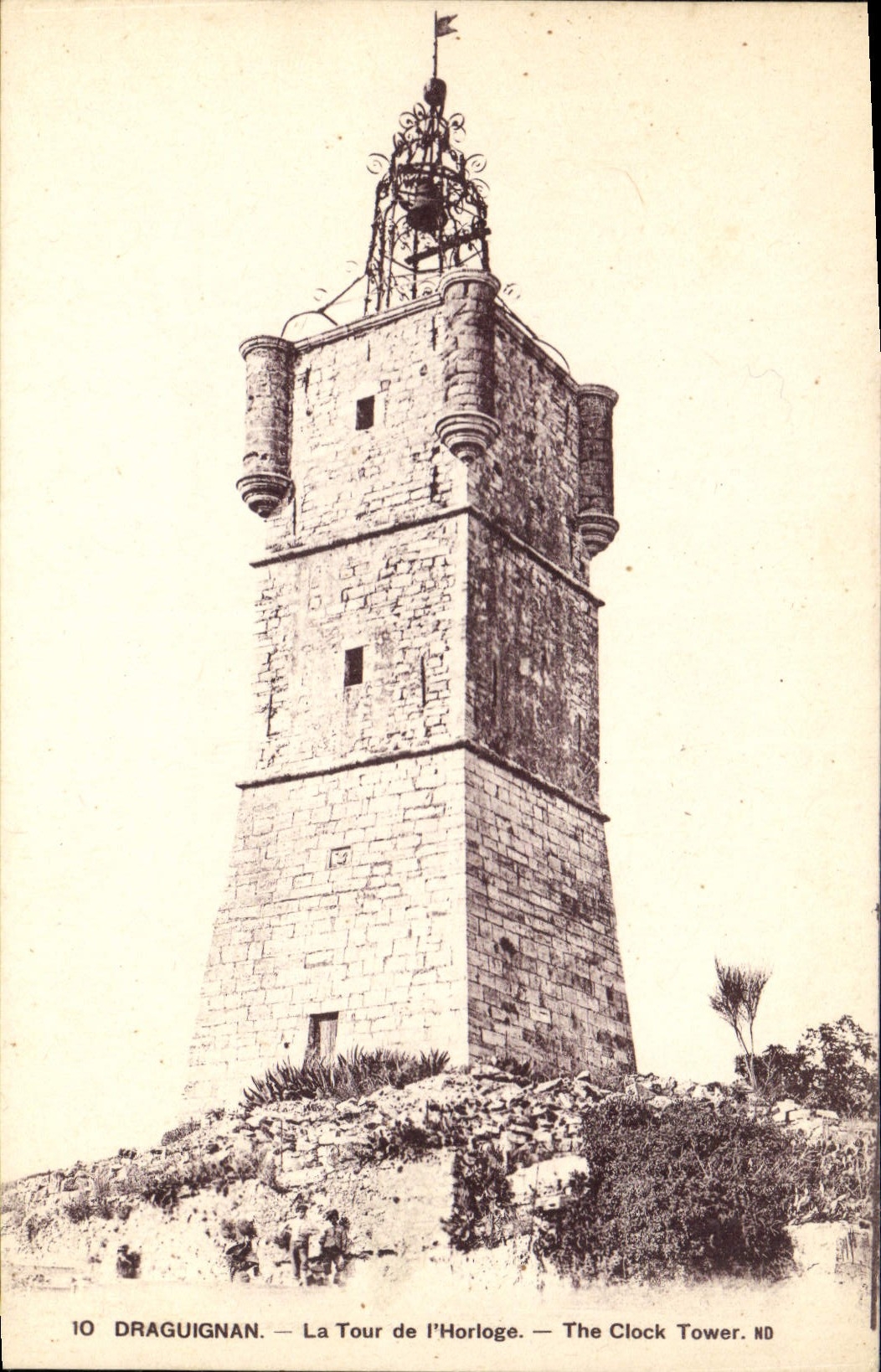 CPA Draguignan La Tour de l'Horloge 