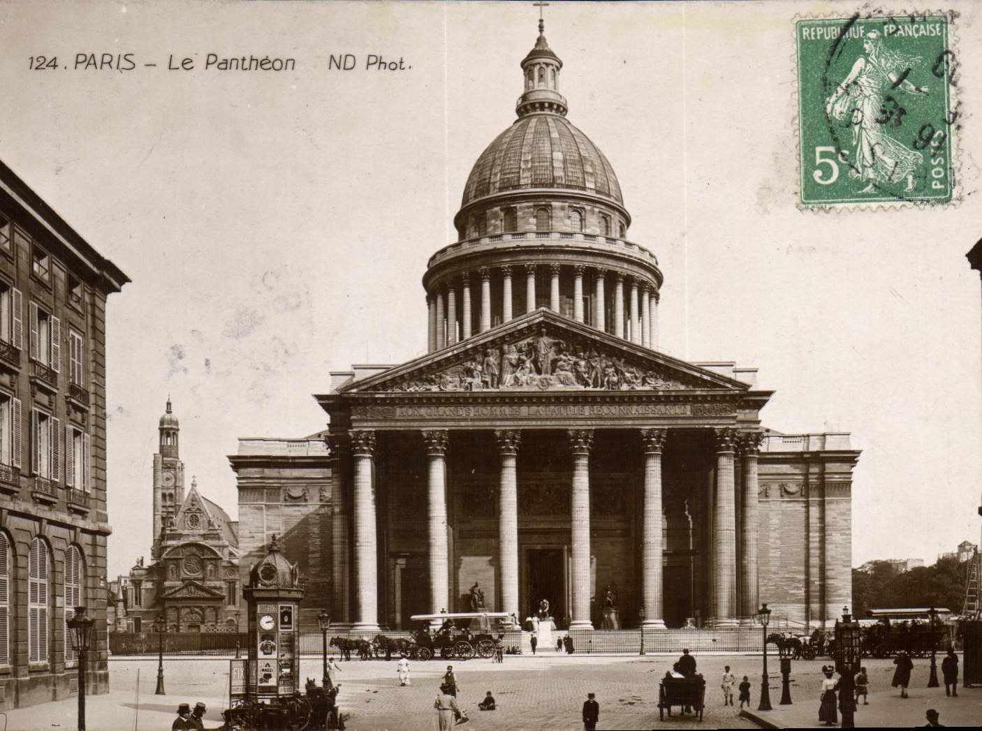 CPA Paris Le Pantheon 