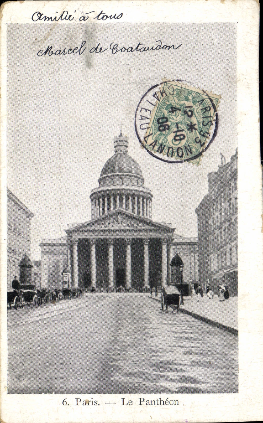 CPA Paris Le Pantheon 