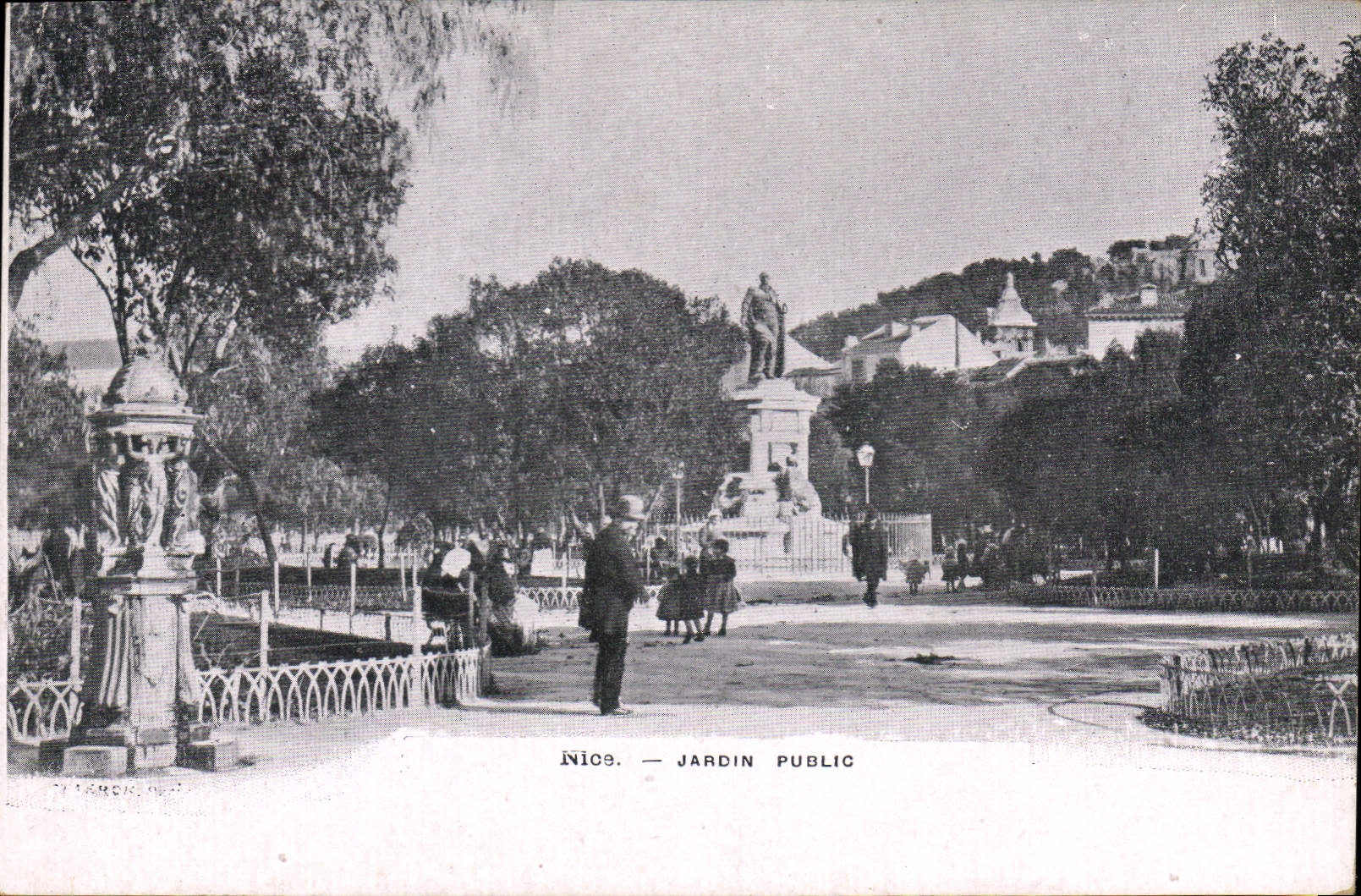 CPA Nice Jardin Public 