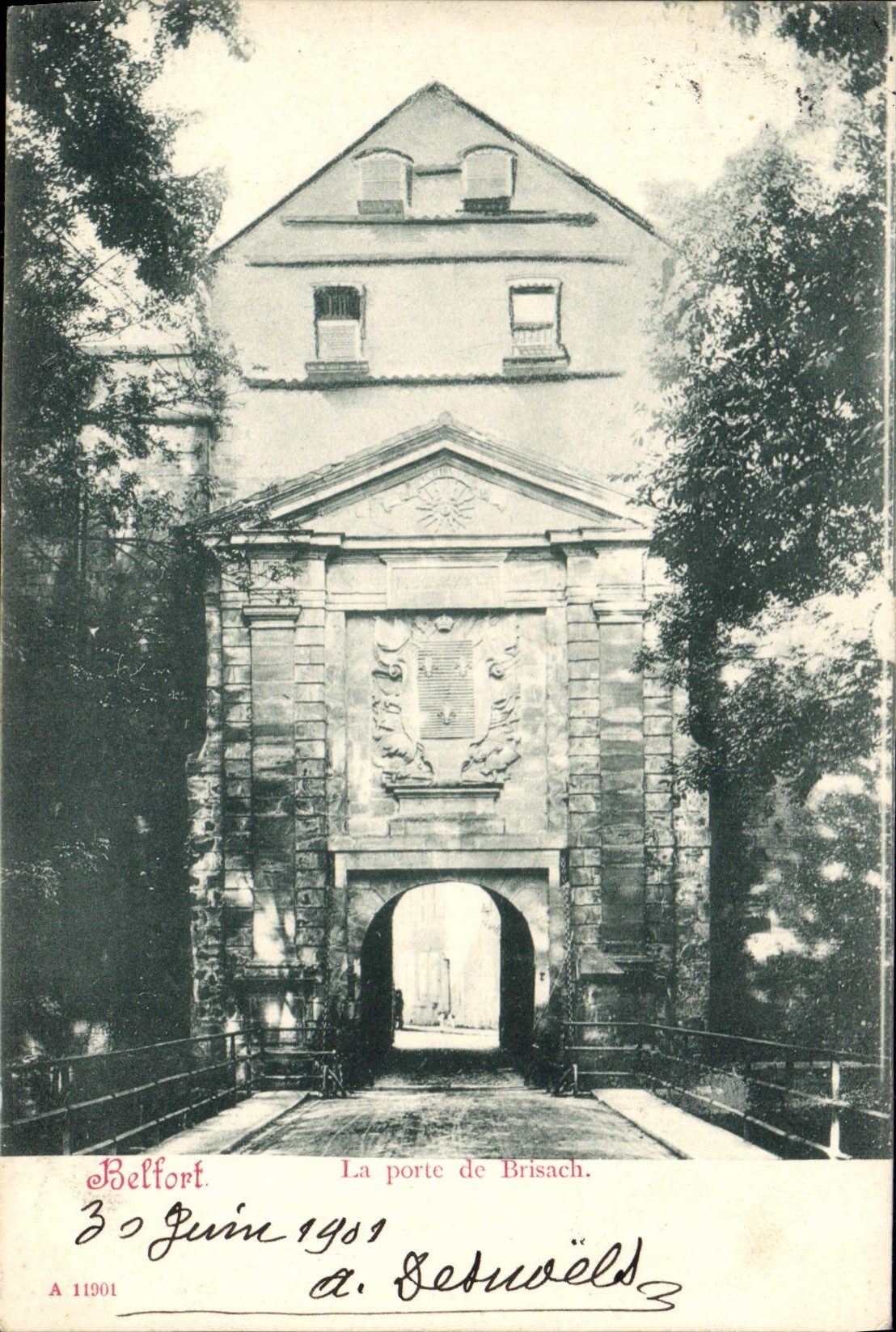 CPA Belfort La porte de Brisach 