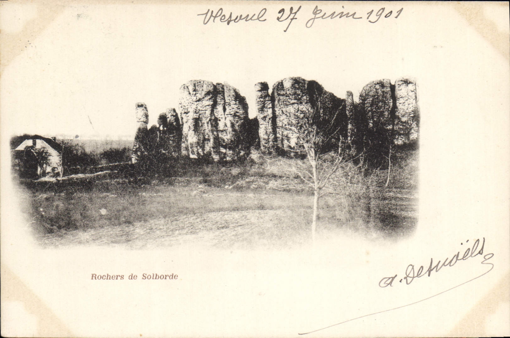 CPA Rochers de Solborde 