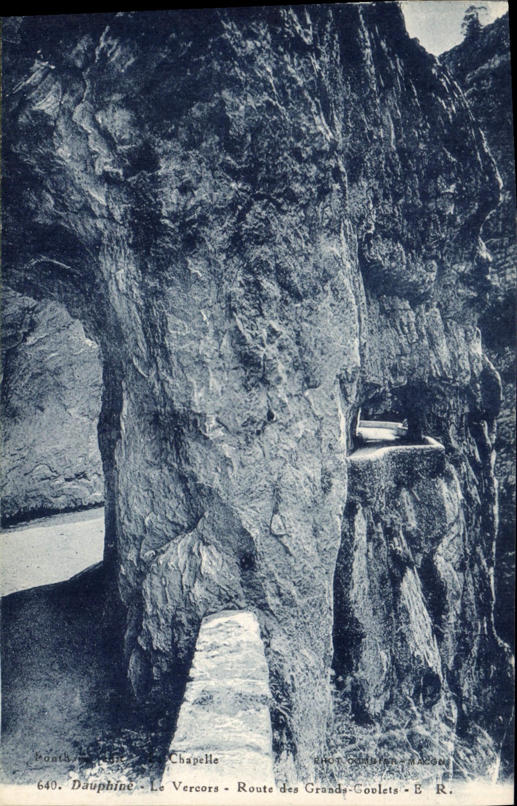 CPA Dauphine La Vercors Route des Grands Goulets 