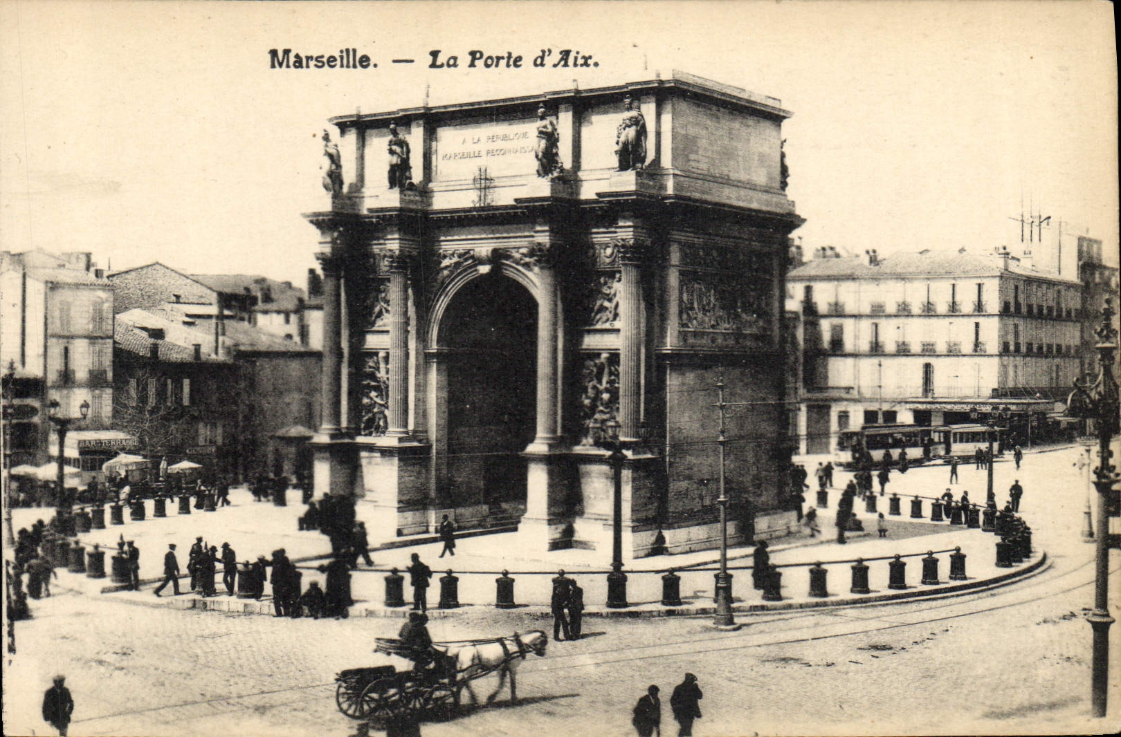 CPA Marseille La Porte d'Aix 
