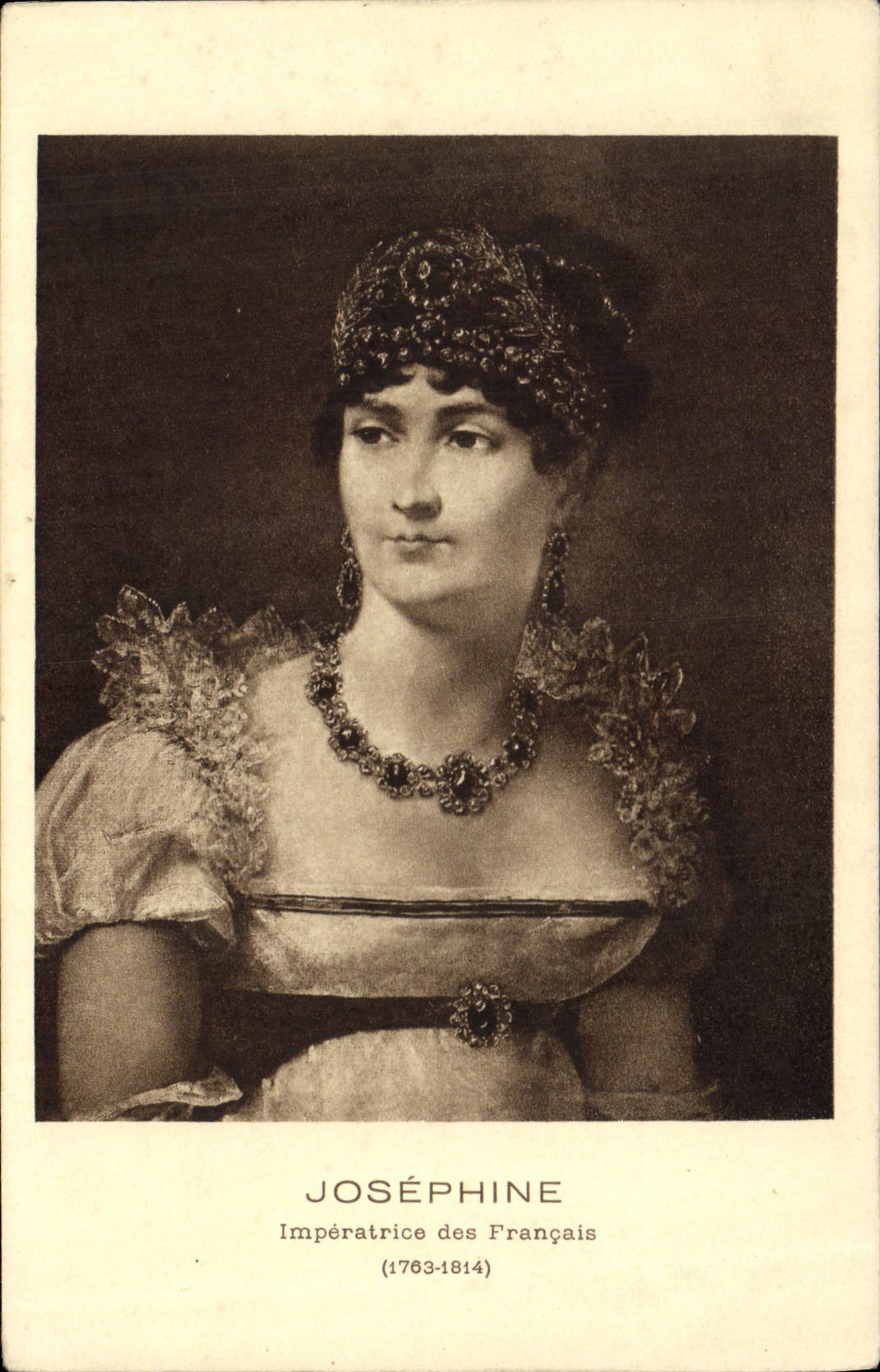 CPA Josephine Imperatrice des Francais 1763 1814 
