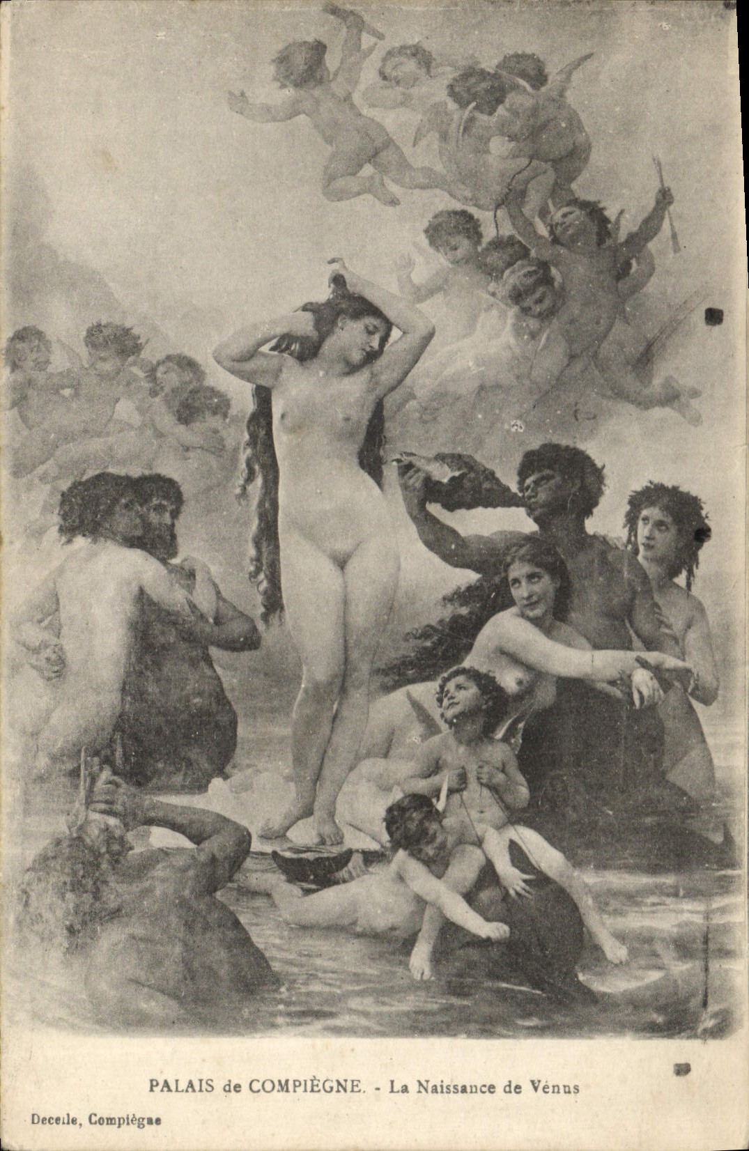 CPA Palais de Compiegne La Naissance de Venus 