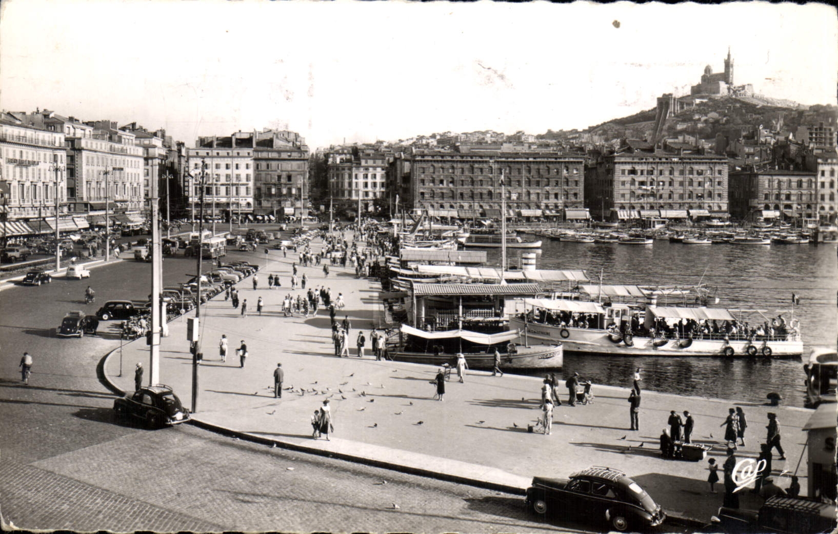 CPA Marseille Quai des Berges 