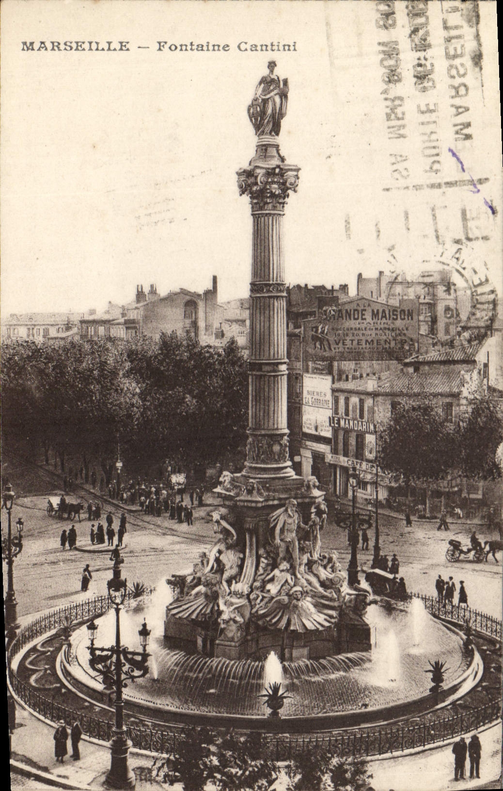 CPA Marseille Fontaine Cantini 