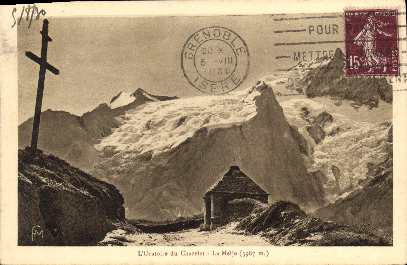 CPA L'Oratoire du Chazelet La Meije 