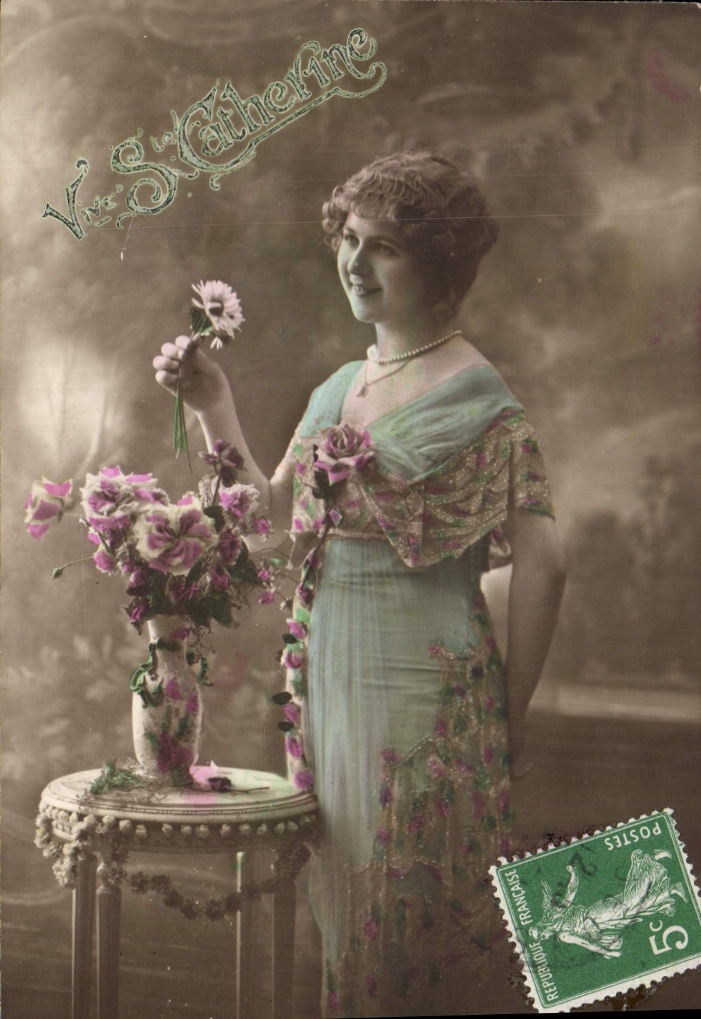 CPA St Catherine Femme