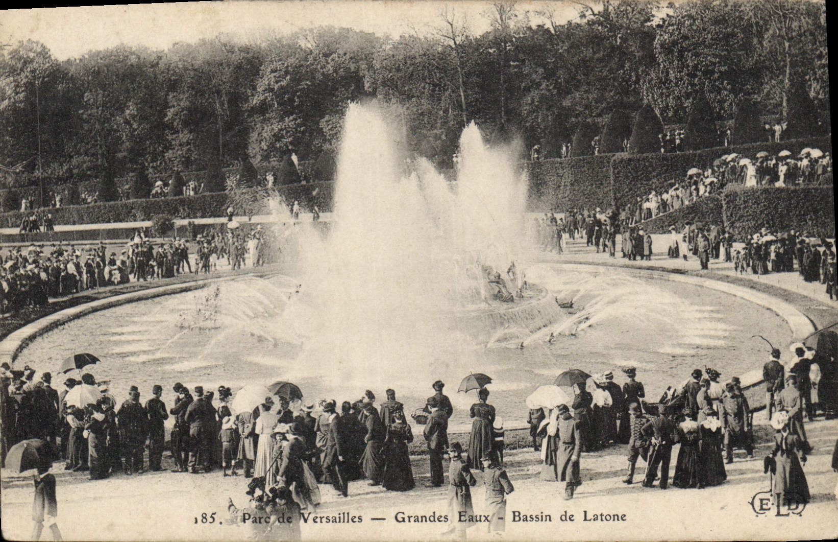 CPA Parc de Versailles Grandes Eaux Bassin de Latone 