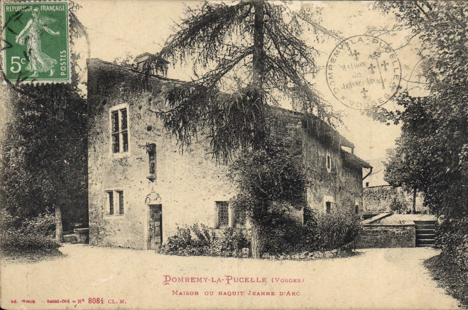 CPA Domremy la Pucelle Vosges Maison du Naquit Jeanne d'Arc 