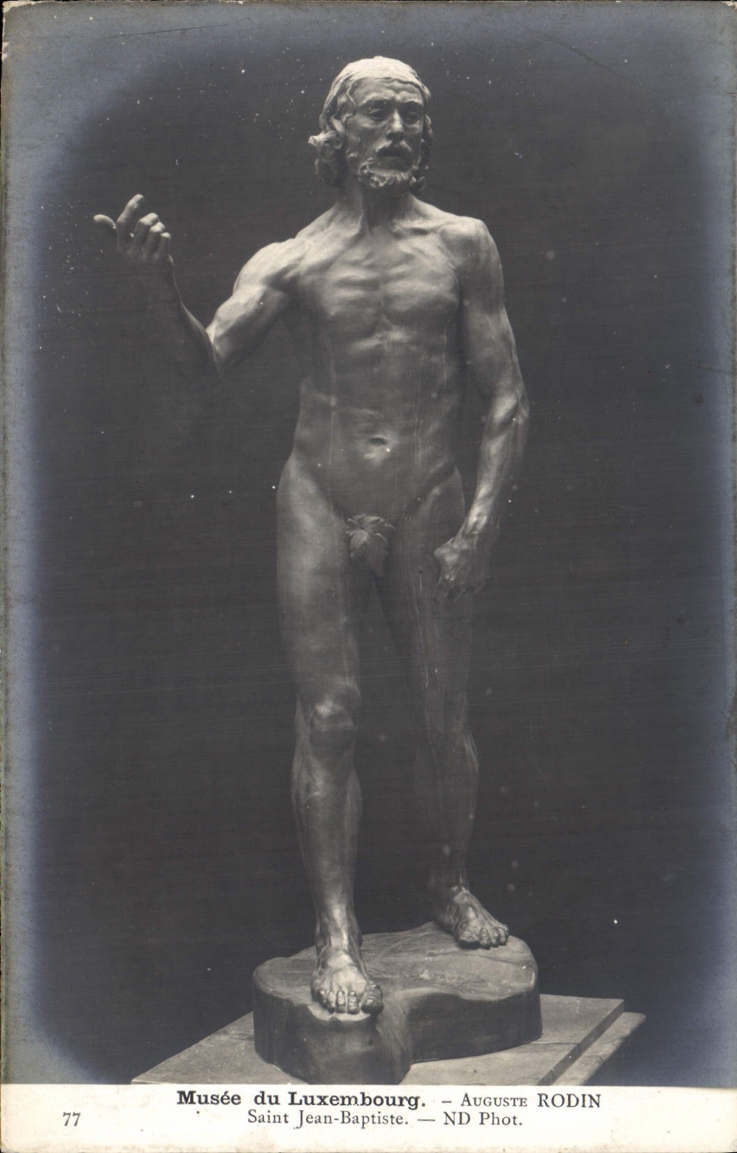 CPA Musee du Luxembourg Auguste Rodin Saint Jean Baptiste