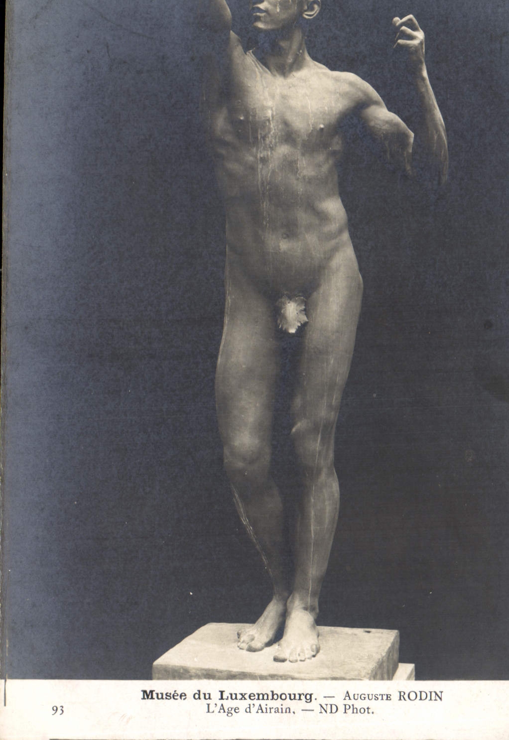 CPA Musee du Luxembourg Auguste Rodin L'Age d'Airan
