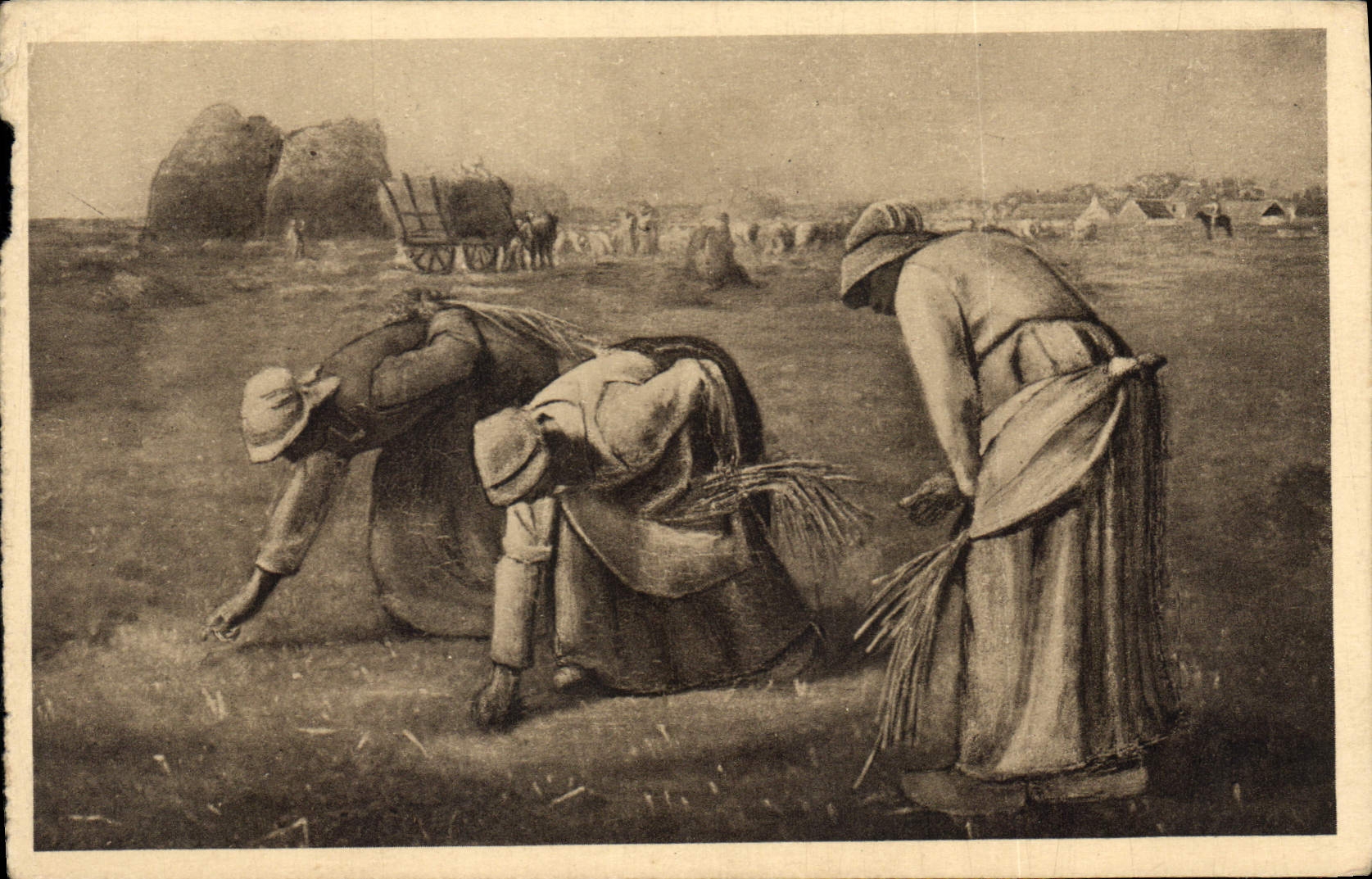 CPA Millet Les Glaneuses 