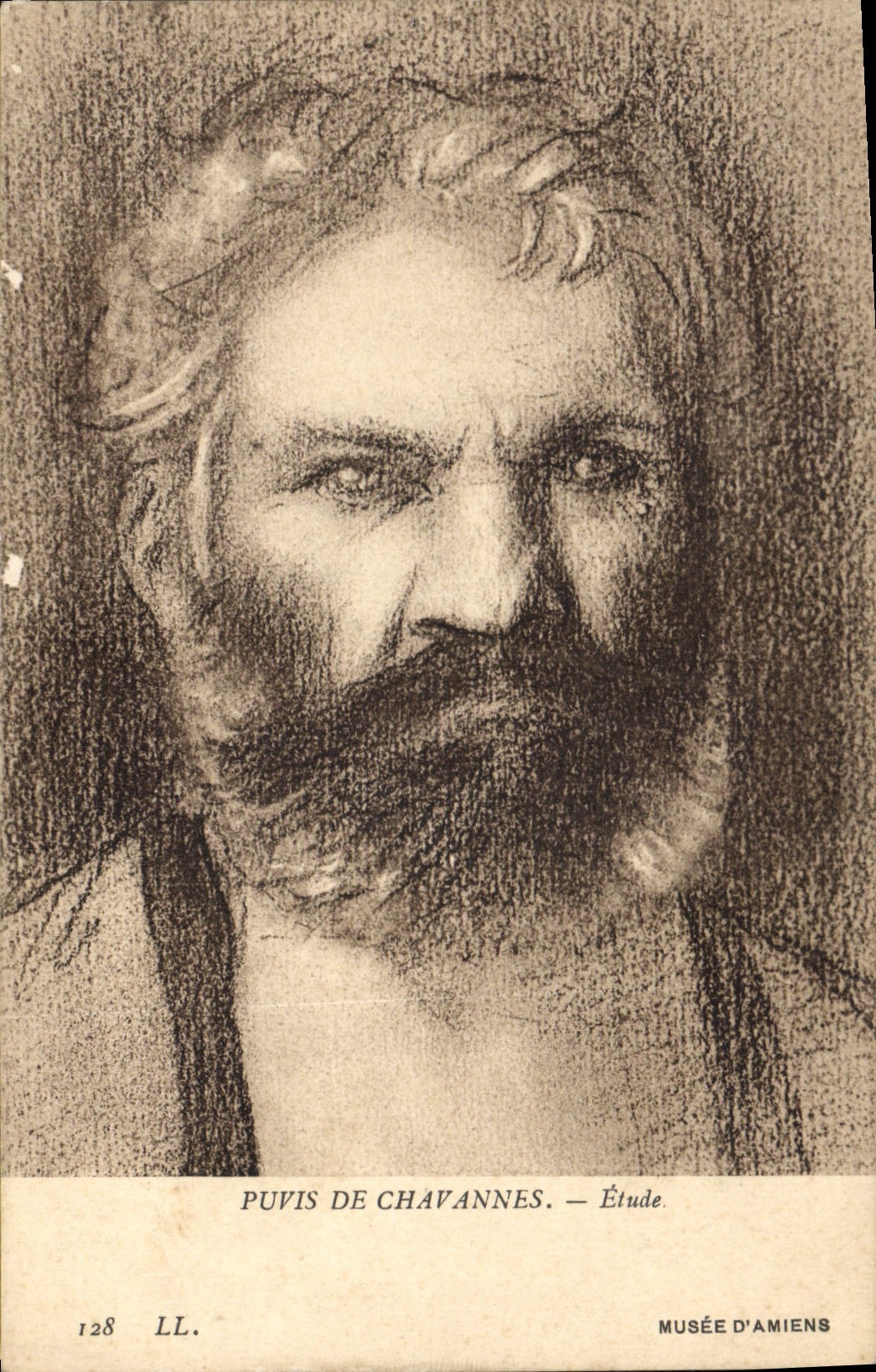 CPA Puvis de Chavannes Etude 