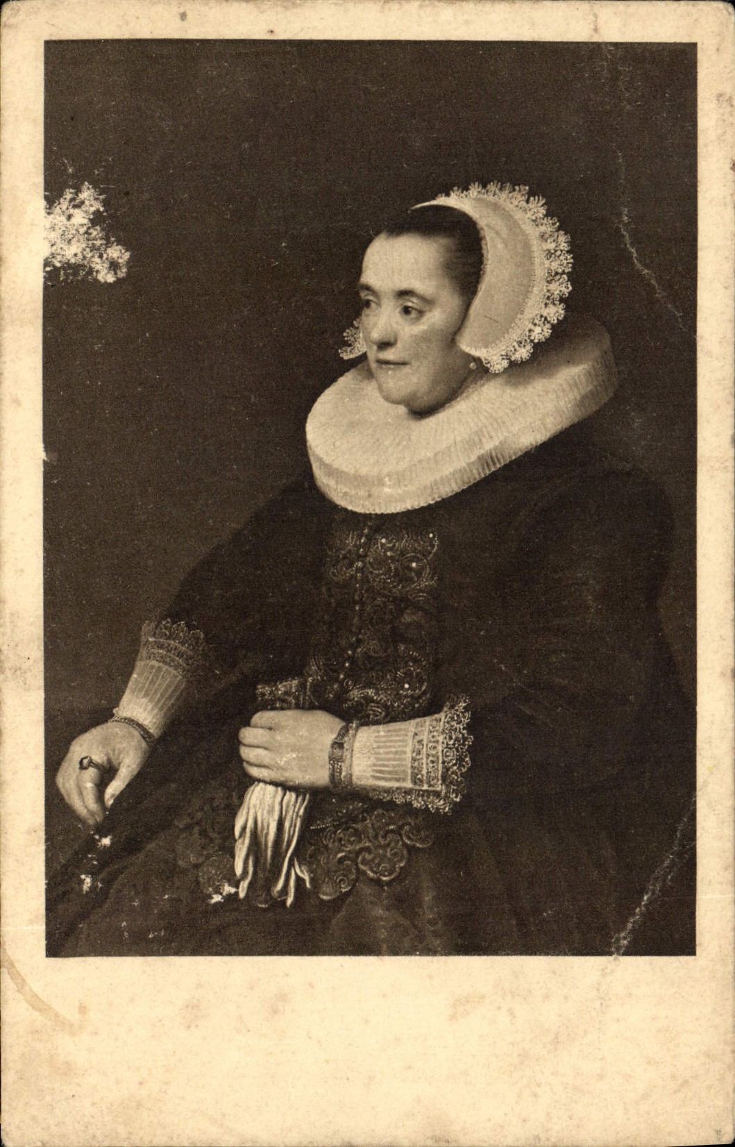 CPA Rembrandt Portrait of a Woman 