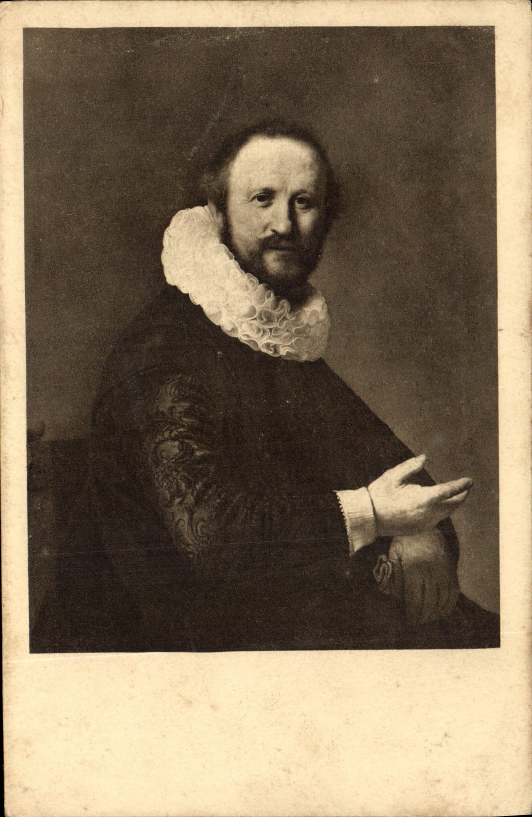 CPA Rembrandt Portrait of a Man 