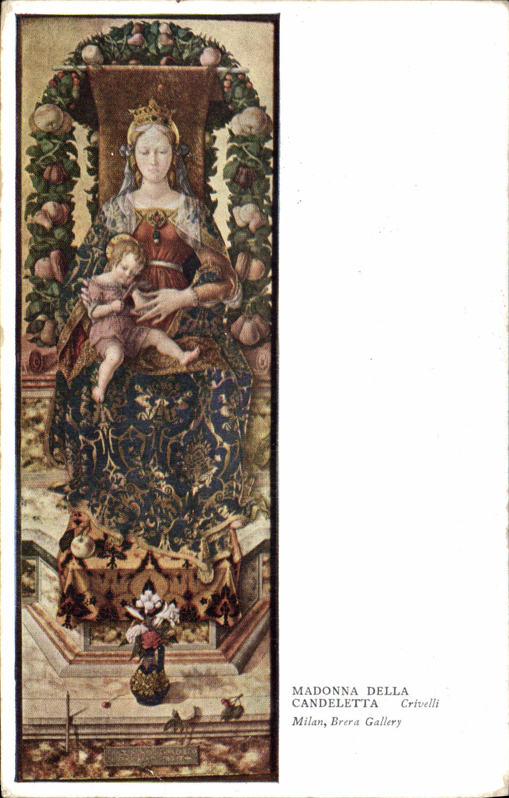 CPA Madonna Della Candeletta 