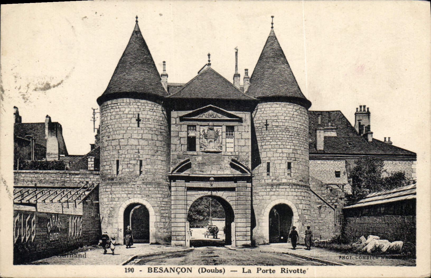 CPA Besancon Doubs La Porte Rivotte 