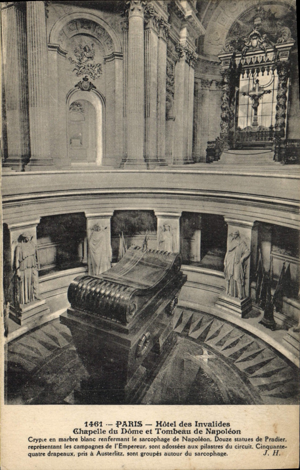 CPA Hotel des Invalides Chapelle du Dome et Tombeau de Napoleon