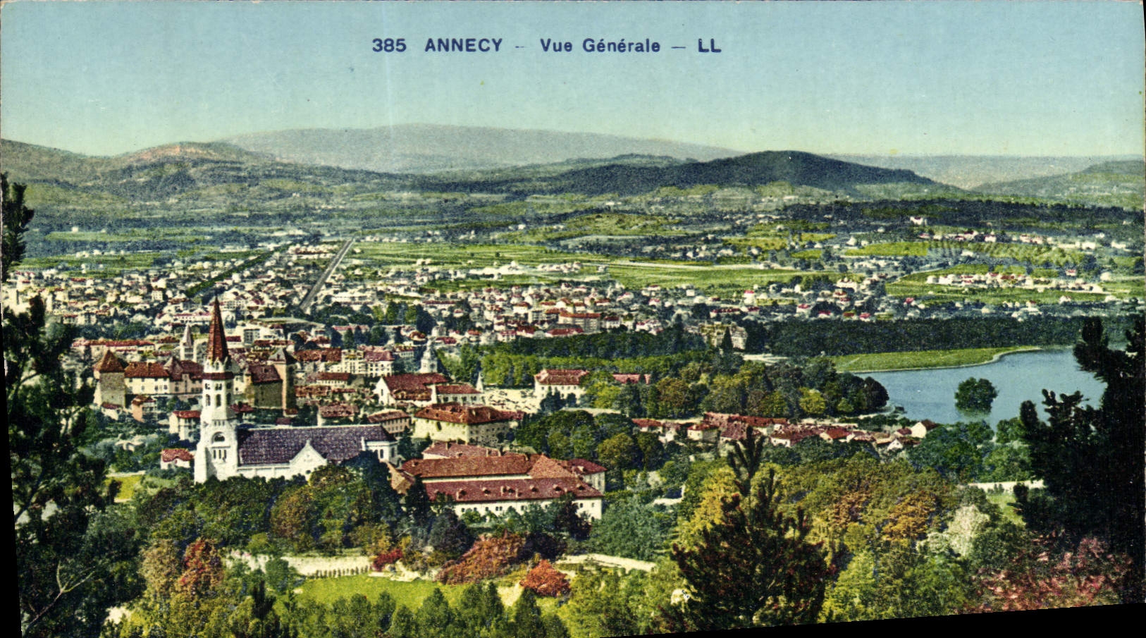 CPA Annecy Vue Generale 