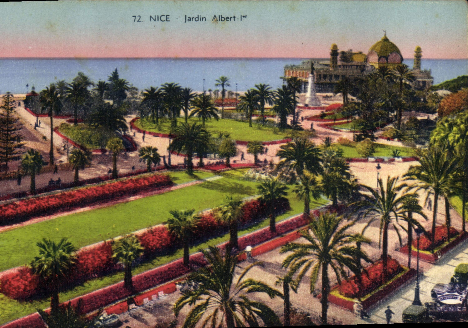 CPA Nice Jardin Albert 