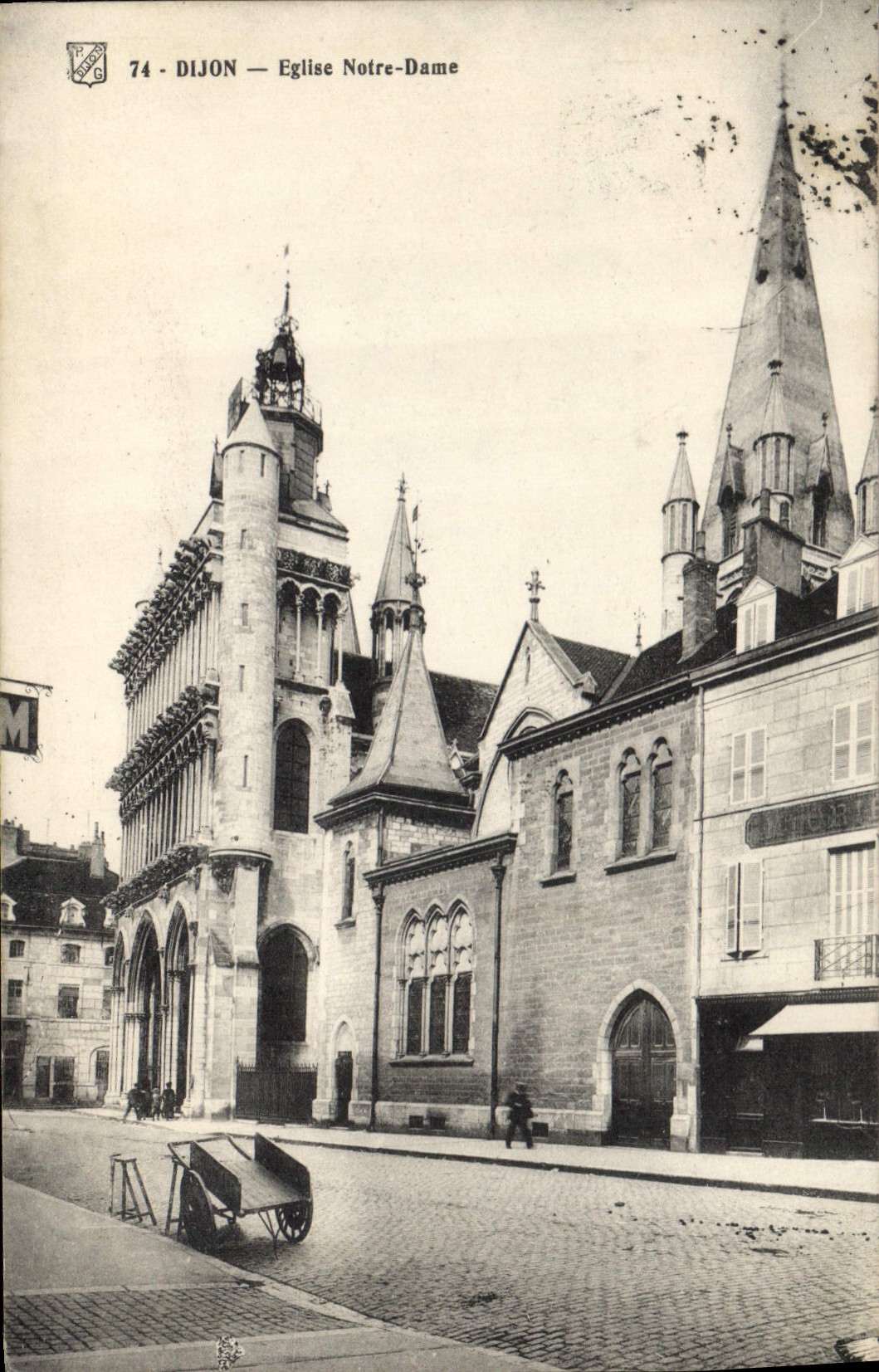 CPA Dijon Eglise Notre Dame 