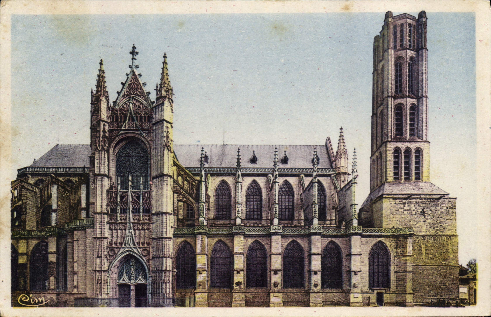 CPA Limoges Hte Vienne La Cathedrale