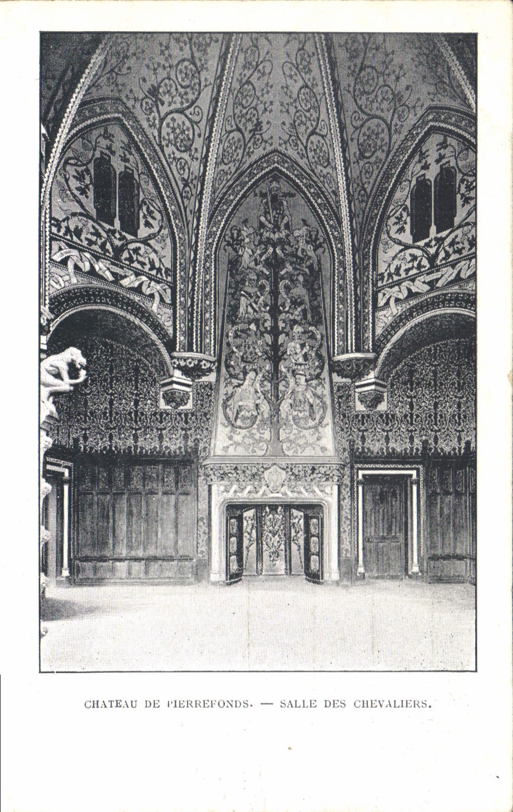 CPA Chateau de Merrefonds Salle des Chevaliers