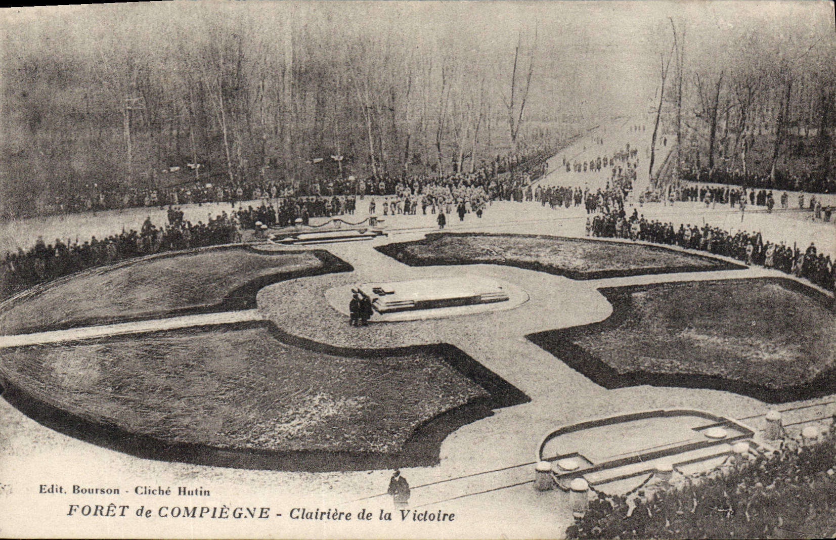 CPA Foret de Compiegne Clairiere de la Victoire 