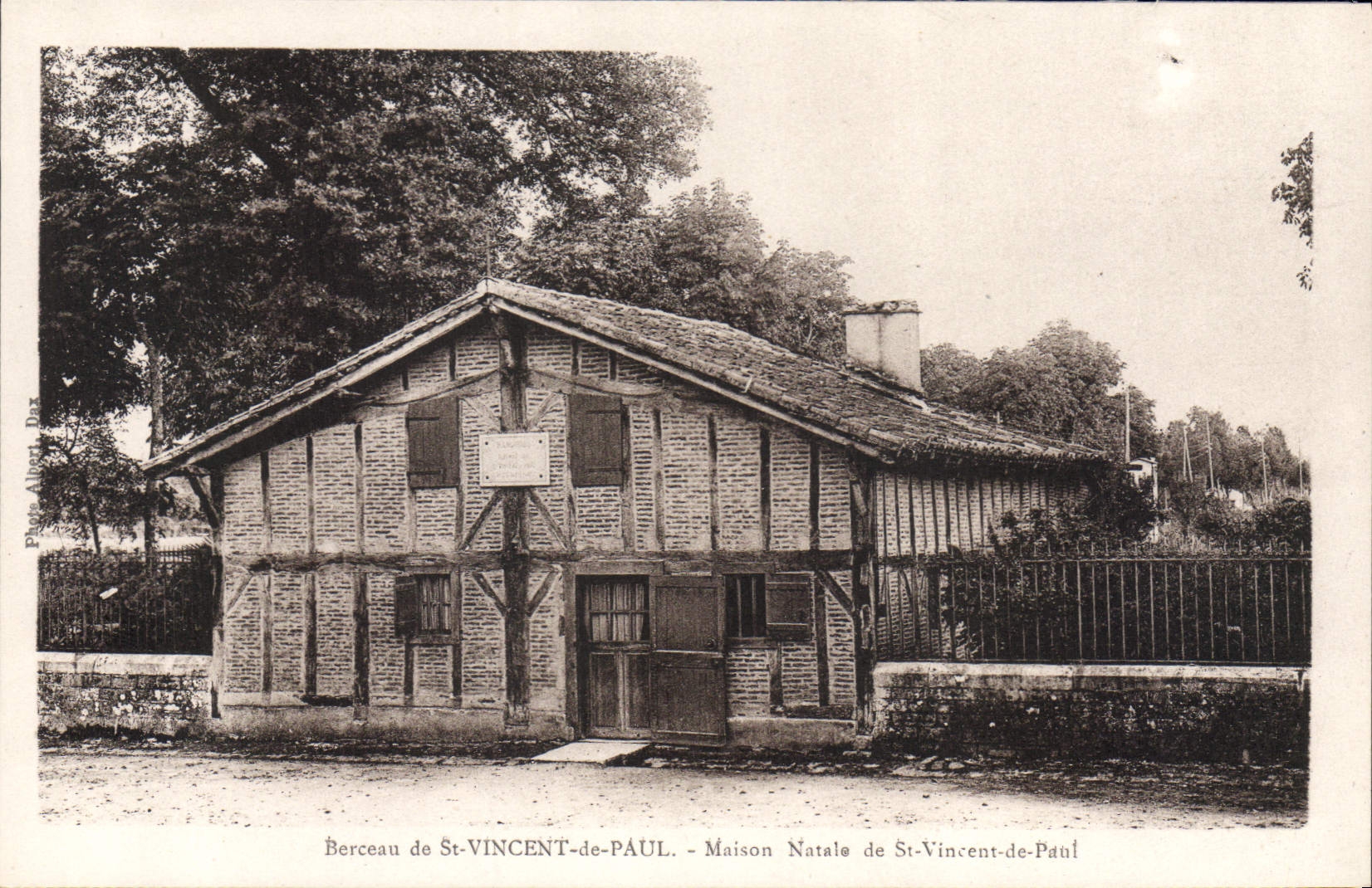 CPA Berceau de St Vincent de Paul Maison Natale de St Vincent de Paul 