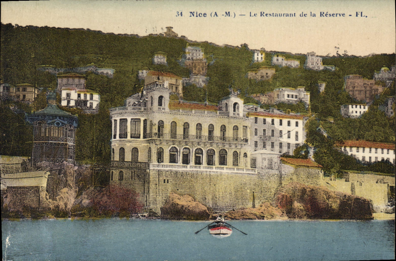 CPA Nice A M le Restaurant de la Reserve
