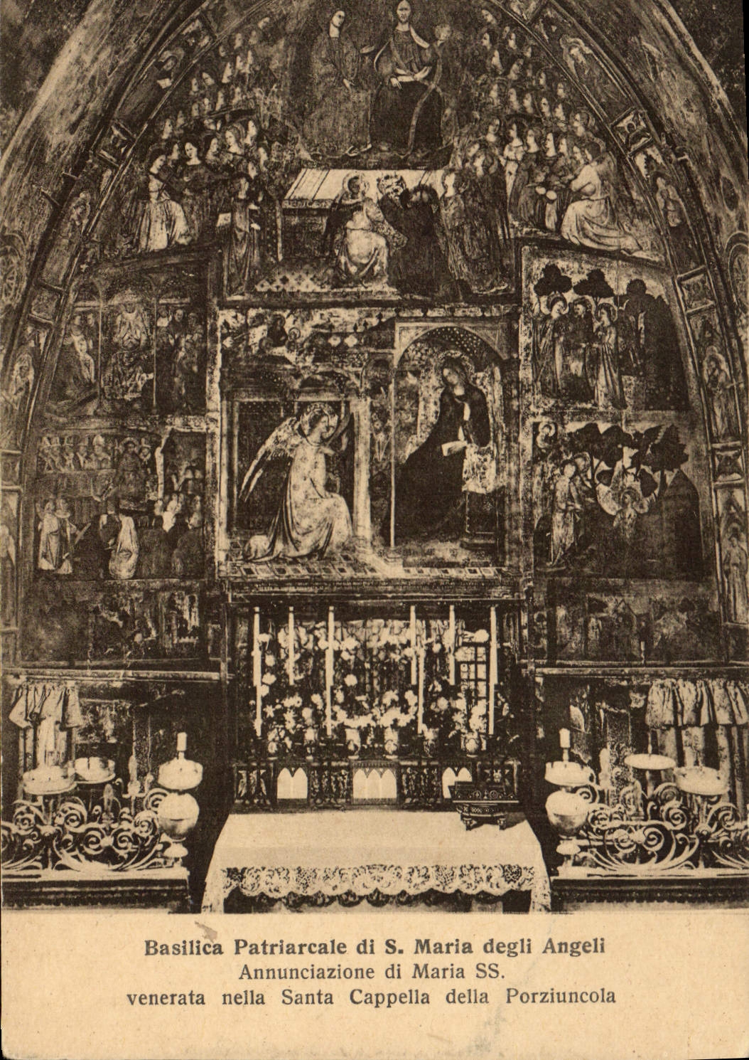 CPA Basilique Patriarcale di S Maria degli Angeli Annunciazione di Maria SS venerata nella Santa Cha