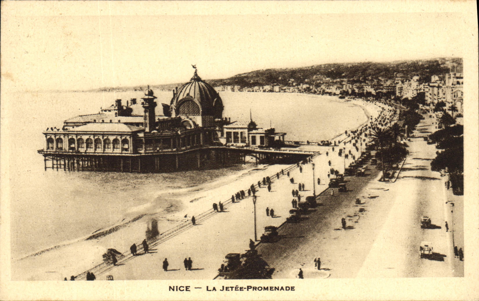 CPA Nice la Jetee Promenade 