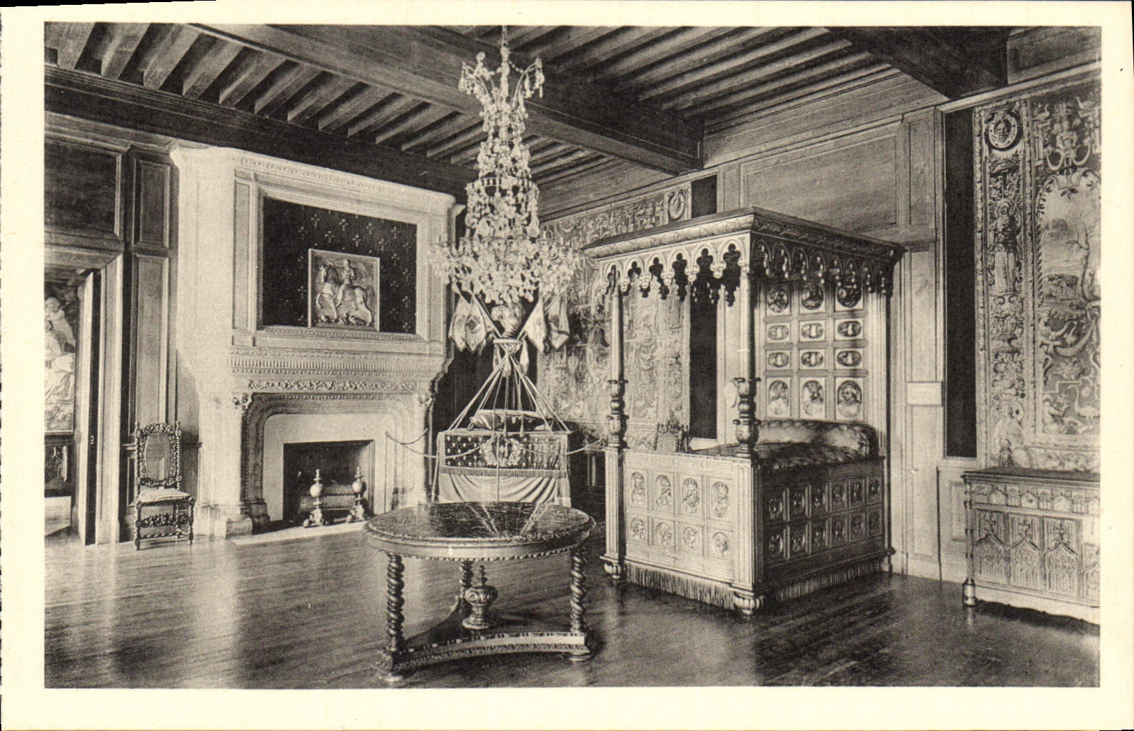CPA Chateau de Pau la Chambre de Henri IV 
