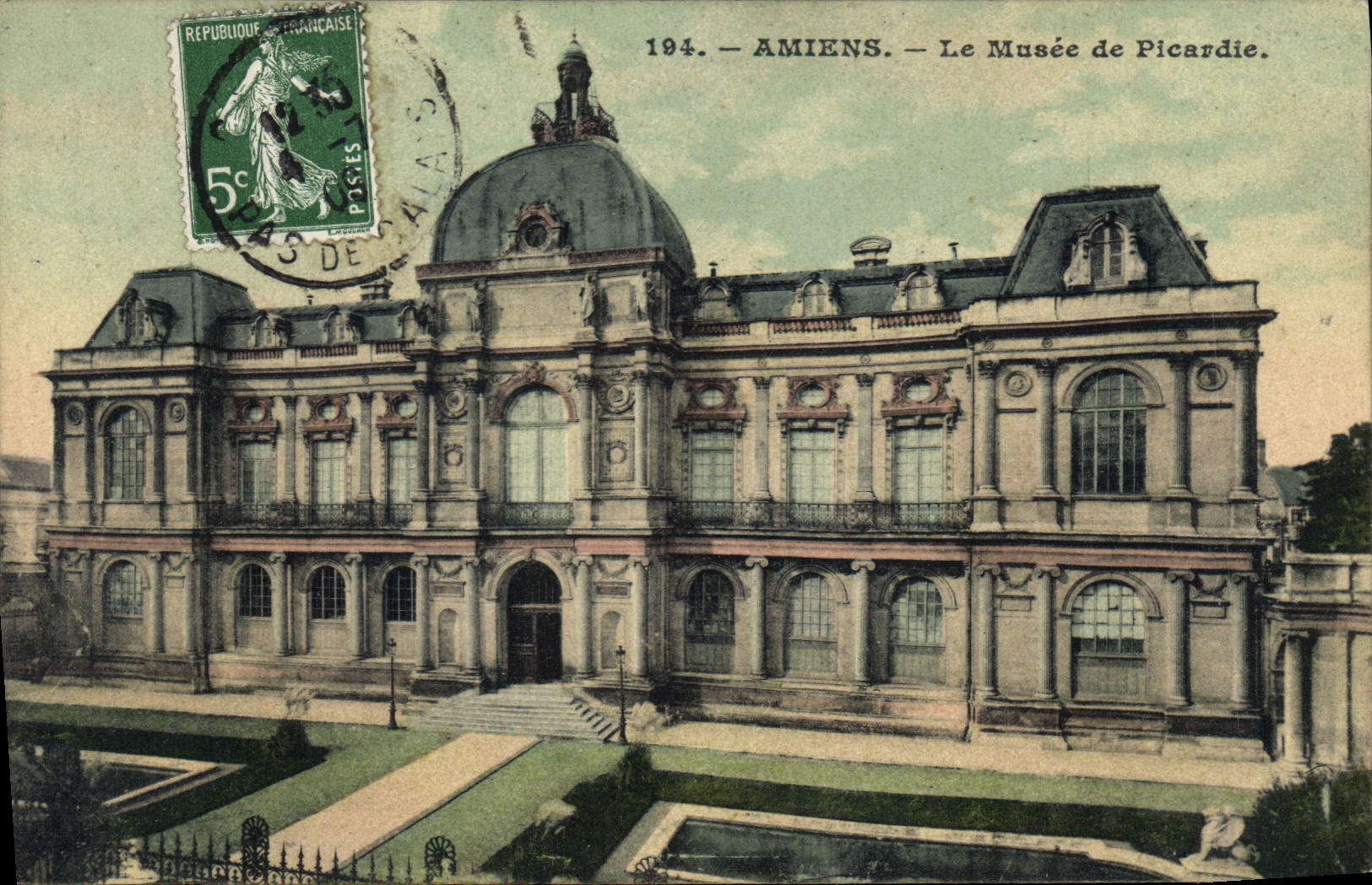 CPA Amiens Le Musee de Picardie 