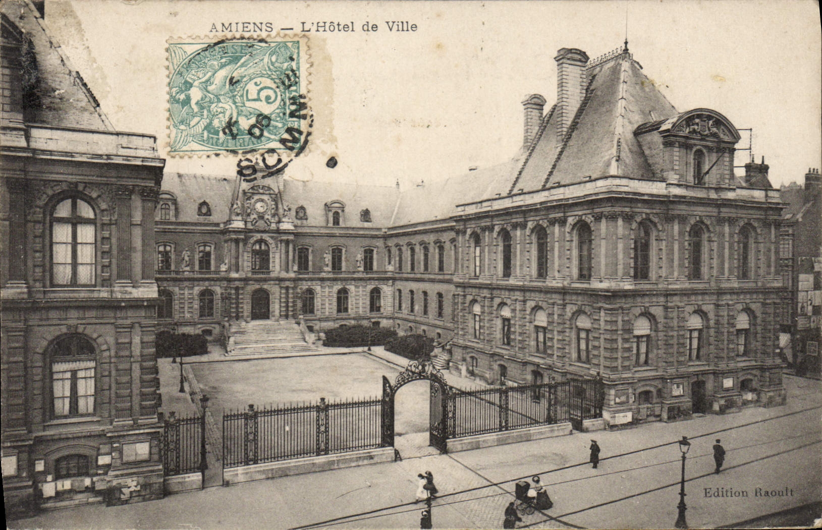 CPA Amiens L'Hotel de Ville 